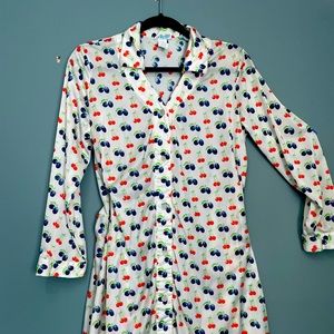 Vintage Eve Stillman  cherry night shirt